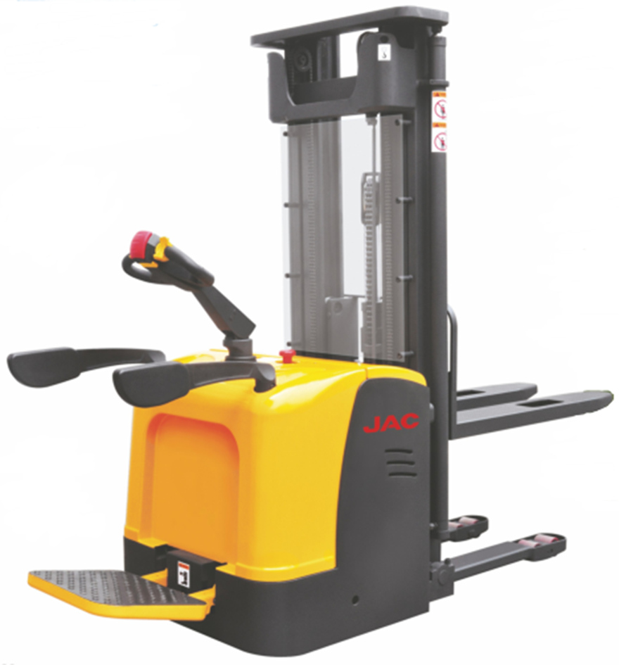 Efficient warehouse handling and Lifting equipment - JAC Rider Electric Stacker Truck