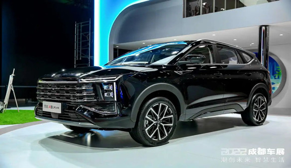 JAC new products  appeared at the Chengdu Auto Show