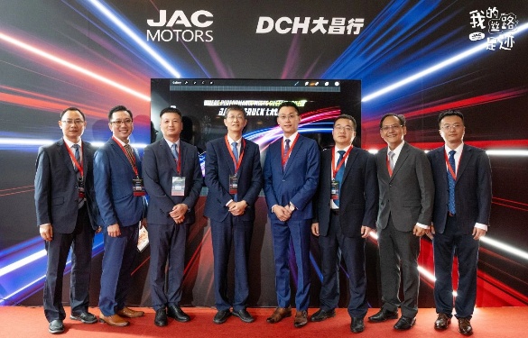 JAC held a grand release event with its flagship electric light truck products in Singapore