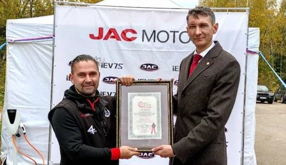 The mileage of JAC new energy vehicles is included in the 