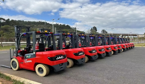 JAC Forklift Export Sales Exceeded 10000 Units
