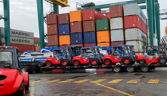 High-quality and efficient delivery, JAC forklifts achieved excellent sales in the first half of the year
